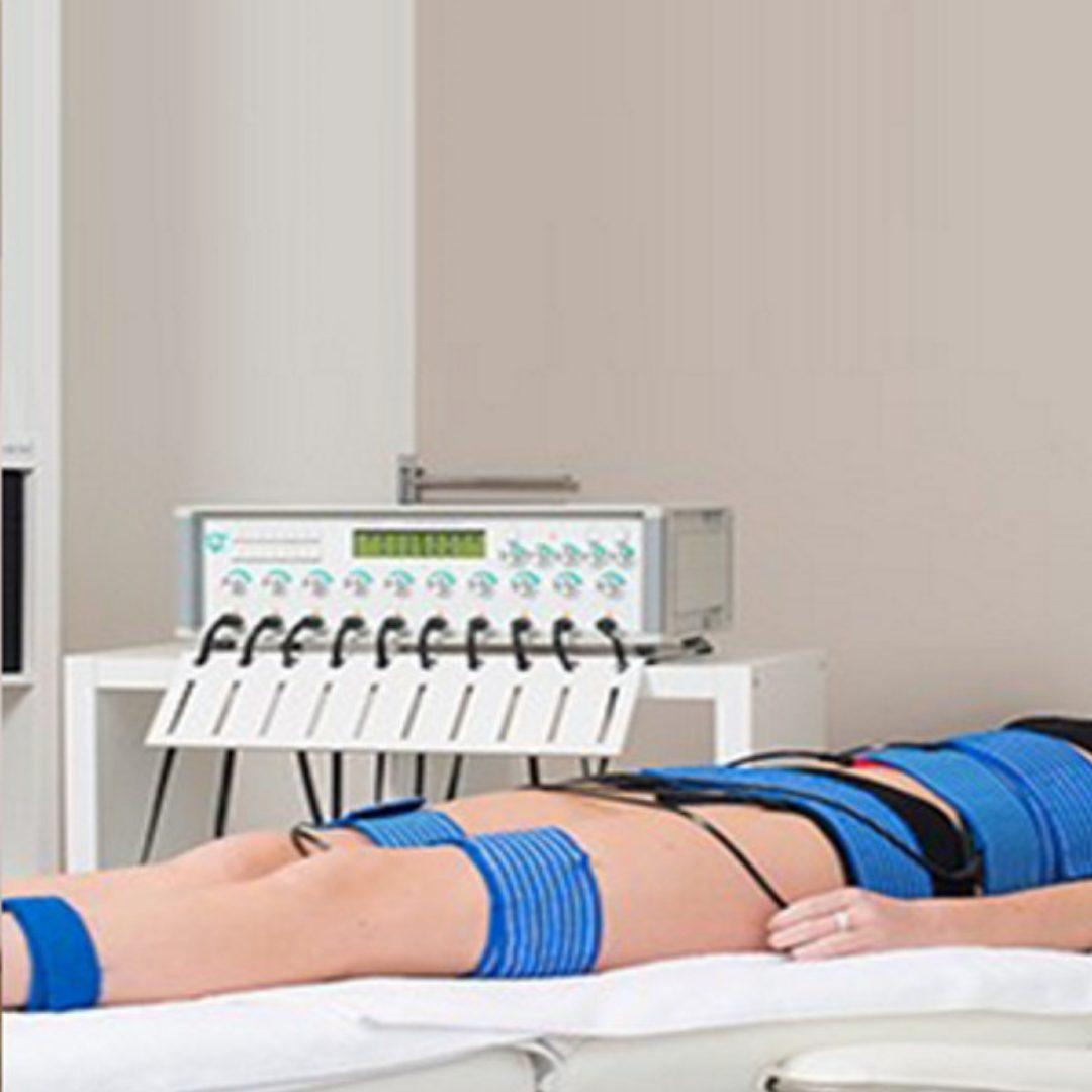 Behandelruimte voor lymfedrainage bij Body Unlimited Zaandam